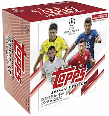 2020-21 Topps UEFA Champions League (Japan Edition) Soccer Box Buy 2020-21 Topps UEFA Champions League (Japan Edition) Soccer Box