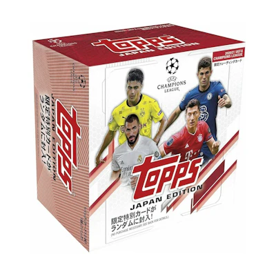 2020-21 Topps UEFA Champions League (Japan Edition) Soccer Box