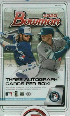 2020 Bowman Baseball Jumbo HTA Box Buy 2020 Bowman Baseball Jumbo HTA Box