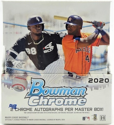 2020 Bowman Chrome Baseball Hobby Box Buy 2020 Bowman Chrome Baseball Hobby Box