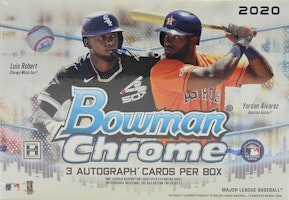 2020 Bowman Chrome Baseball HTA Jumbo Box 2020 Bowman Chrome Baseball HTA Jumbo Box