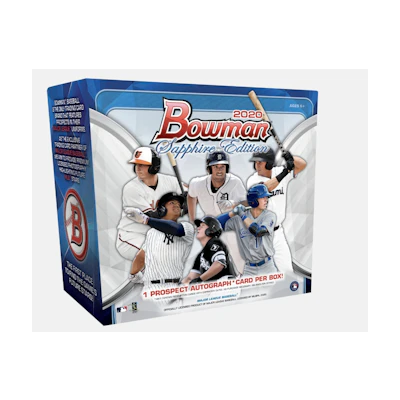 2020 Bowman Sapphire Edition Baseball Box