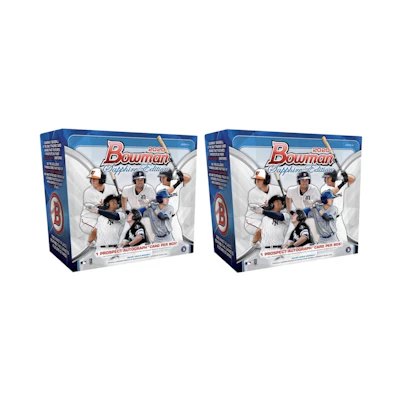 2020 Bowman Sapphire Edition Baseball Box 2X Lot