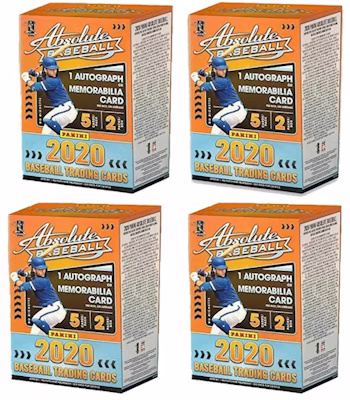 2020 Panini 絕對棒球爆盒組合 (四個) Buy 2020 Panini 絕對棒球爆盒組合 (四個)