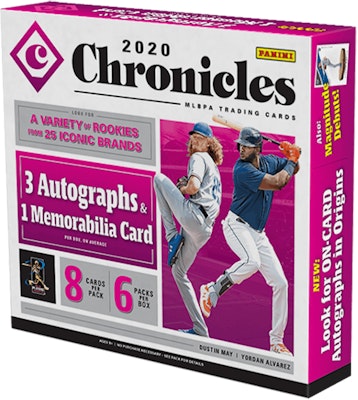 2020 Panini Chronicles Baseball Hobby Box Buy 2020 Panini Chronicles Baseball Hobby Box