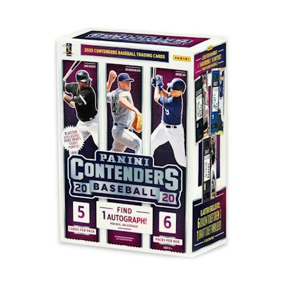 2020 Panini Contenders Baseball Blaster Box