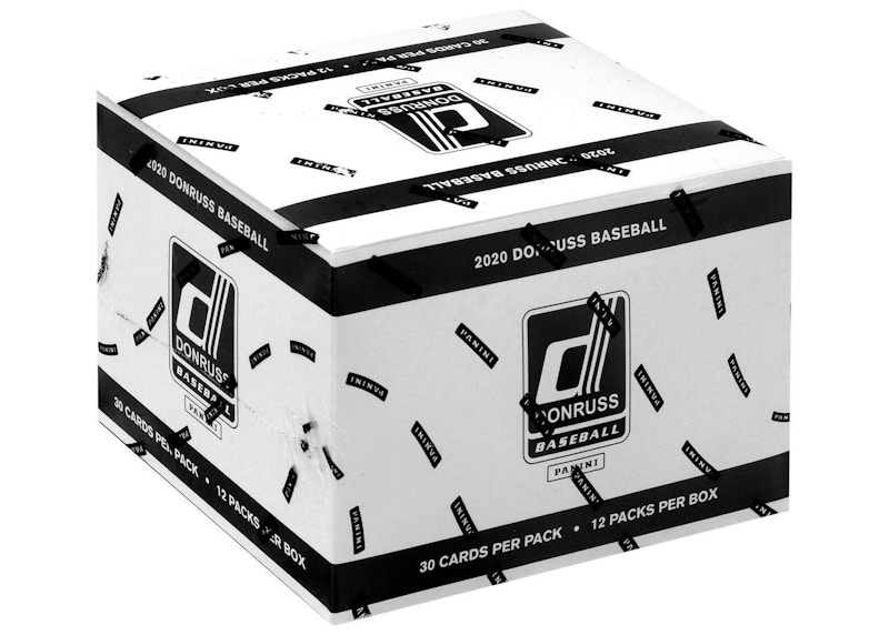 2020 Panini Donruss Baseball Factory Sealed Multi-Pack Cello Fat Pack Box