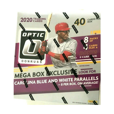 2020 Panini Donruss Optic Baseball Mega Bax 40 ct.