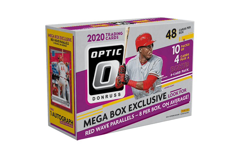 2020 Panini Donruss Optic Baseball Mega Box