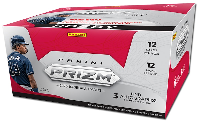 2020 Panini Prizm Baseball Hobby Box