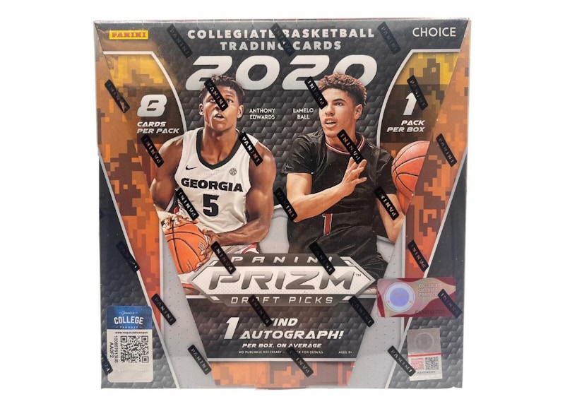 2020 Panini Prizm Draft Picks College Basketball Choice Box