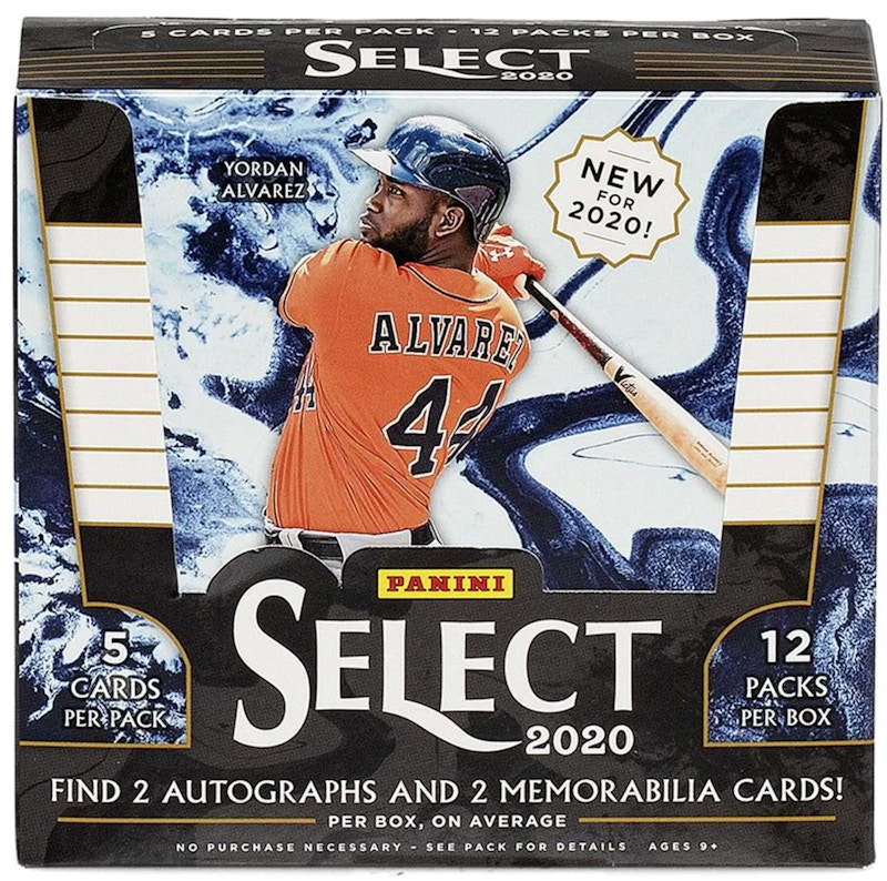 2020 Panini Select Baseball Hobby Box