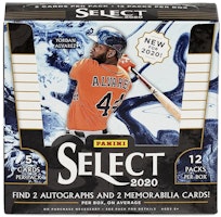 2020 Panini Select Baseball Hobby Box 2020 Panini Select Baseball Hobby Box