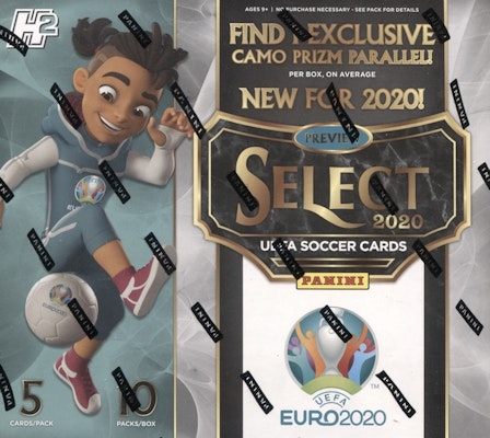 2020 Panini UEFA Euro Select Soccer Hybrid Box Buy 2020 Panini UEFA Euro Select Soccer Hybrid Box