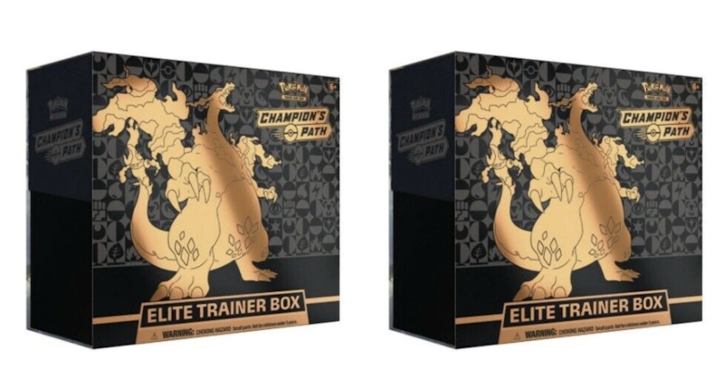 Buy 2020 Pokemon TCG Champions Path Elite Trainer Box Lot 2X