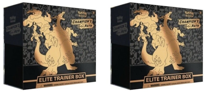 2020 Pokemon TCG Champions Path Elite Trainer Box Lot 2X Buy 2020 Pokemon TCG Champions Path Elite Trainer Box Lot 2X