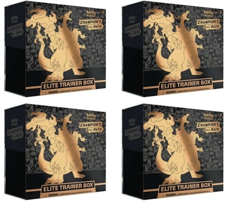 2020宝可梦卡牌冠军之路精英训练家盒4X套装 Buy 2020宝可梦卡牌冠军之路精英训练家盒4X套装