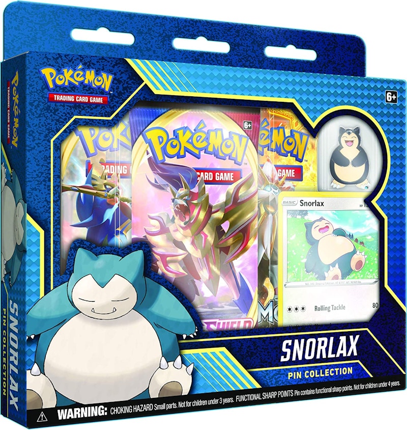 Buy Koleksi Pin Pokemon TCG Snorlax 2020