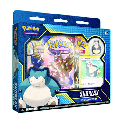 2020 Poké TCG Snorlax Pin Collection