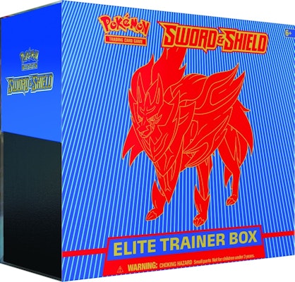 2020 Pokemon TCG Sword & Shield Elite Trainer Box Zamazenta Buy 2020 Pokemon TCG Sword & Shield Elite Trainer Box Zamazenta