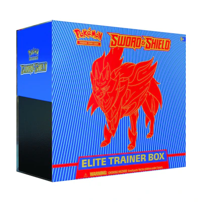 2020 Poké TCG S&S Elite Trainer Box Zamazenta