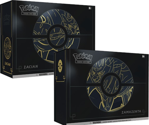 2020 Pokemon TCG Sword & Shield Elite Trainer Box Plus Zacian and Zamazenta 2x Bundle Buy 2020 Pokemon TCG Sword & Shield Elite Trainer Box Plus Zacian and Zamazenta 2x Bundle