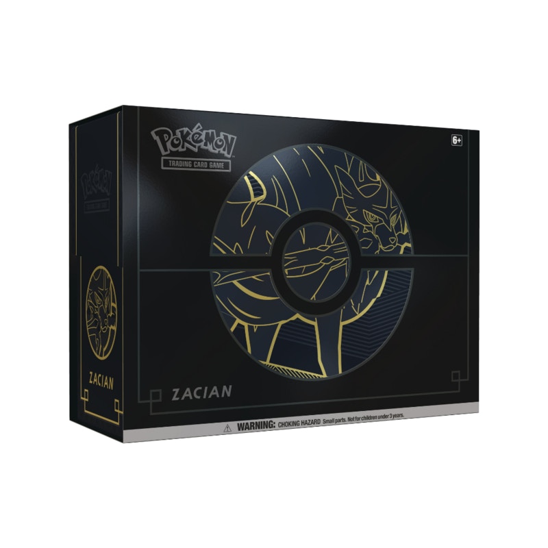 2020 Pokemon TCG Sword & Shield Elite Trainer Box Plus Zacian