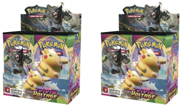 2020-pokemon-tcg-sword-and-shield-vivid-voltage-booster-box-2-x-lot