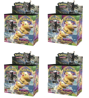 2020 포켓몬 카드게임 소드&실드 생생한 전압 부스터 박스 4개 세트
Buy 2020 포켓몬 카드게임 소드&실드 생생한 전압 부스터 박스 4개 세트