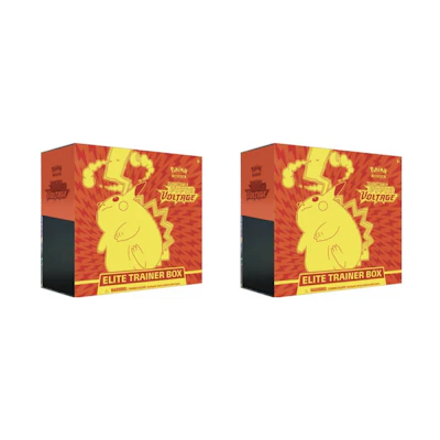 2020 Poké TCG S&S Vivid Voltage Elite Trainer Box 2x Lot