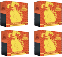 2020 Pokemon TCG Sword & Shield Vivid Voltage Elite Trainer Box 4x Lot 2020 Pokemon TCG Sword & Shield Vivid Voltage Elite Trainer Box 4x Lot