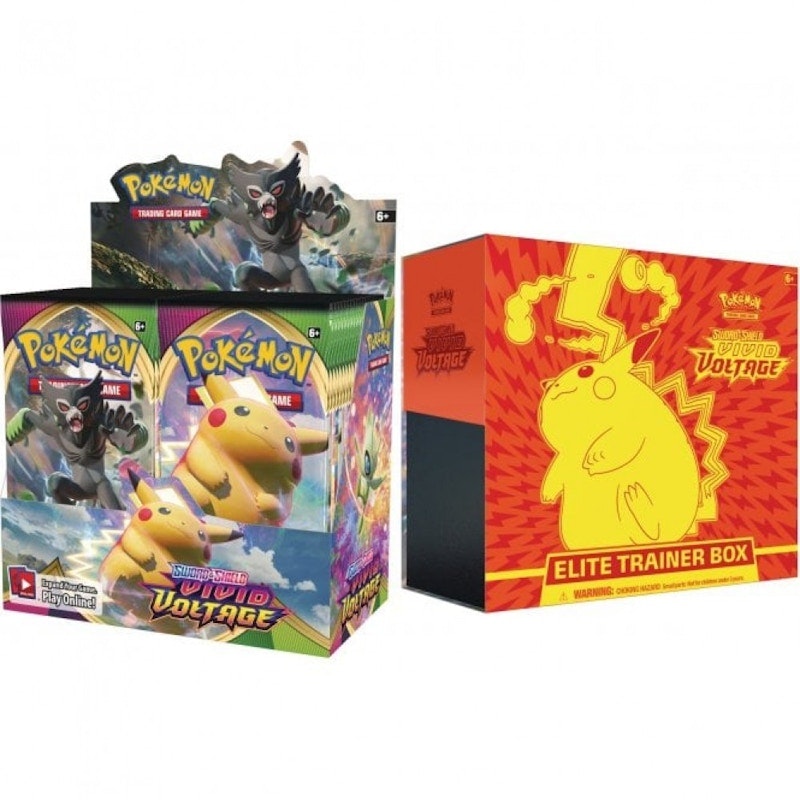 2020-pokemon-tcg-sword-and-shield-vivid-voltage-elite-trainer-box-and-booster-box-bundle