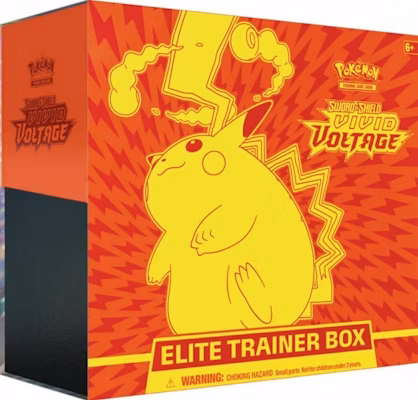 2020 Pokemon TCG Sword & Shield Vivid Voltage Elite Trainer Box Buy 2020 Pokemon TCG Sword & Shield Vivid Voltage Elite Trainer Box