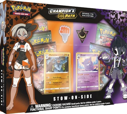 2020 Pokemon TCG Sword and Shield Champion's Path Special Pin Collection Stow-On-Side Buy 2020 Pokemon TCG Sword and Shield Champion's Path Special Pin Collection Stow-On-Side