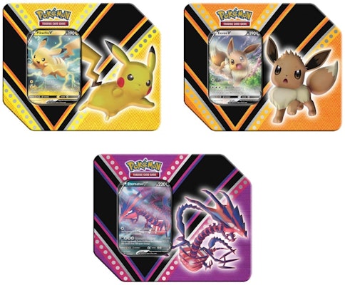2020 Pokemon TCG V Powers Eevee V/Pikachu V/Eternatus V Tin Set Malaysia Buy 2020 Pokemon TCG V Powers Eevee V/Pikachu V/Eternatus V Tin Set Malaysia