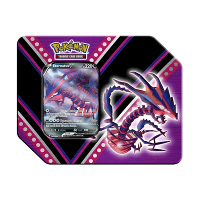 2020 Pokemon TCG V Powers Eternatus V Tin