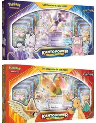 2020 Pokemon TCG XY Evolutions Kanto Power Collection Mewtwo-EX & Dragonite-EX Bundle Buy 2020 Pokemon TCG XY Evolutions Kanto Power Collection Mewtwo-EX & Dragonite-EX Bundle