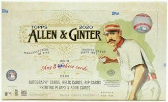 2020 Topps Allen & Ginter Baseball Hobby Box 2020 Topps Allen & Ginter Baseball Hobby Box