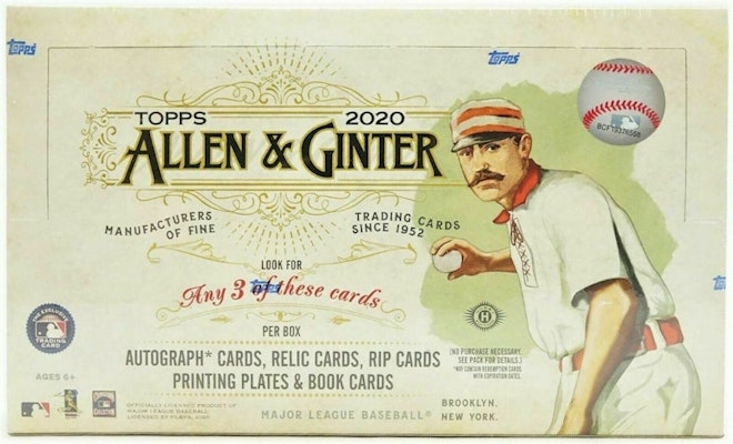2020 Topps Allen & Ginter Kotak Hobi Besbol Buy 2020 Topps Allen & Ginter Kotak Hobi Besbol