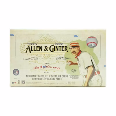 2020 Topps Allen & Ginter Baseball Hobby Box