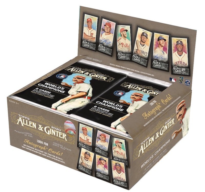 Buy 2020 Topps Allen & Ginter X 盒裝