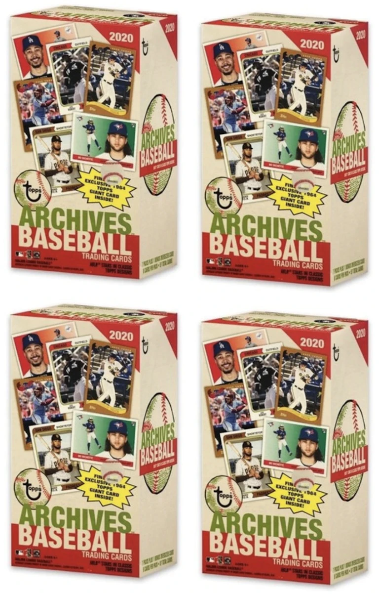 2020-topps-archives-baseball-blaster-box-4x-lot