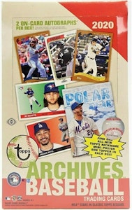 2020 Topps 档案棒球爱好者盒 Buy 2020 Topps 档案棒球爱好者盒