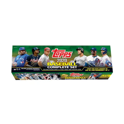 2020 Topps Baseball Complete Set Green