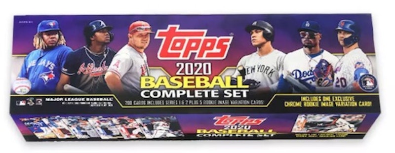 2020 Topps Baseball Complete Set Purple