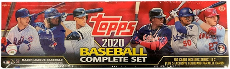 2020 Topps Baseball Red Complete Factory Set
