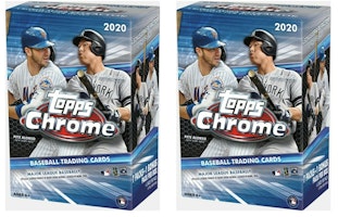 2020 Topps Chrome Baseball Blaster Box 2x Lot 2020 Topps Chrome Baseball Blaster Box 2x Lot