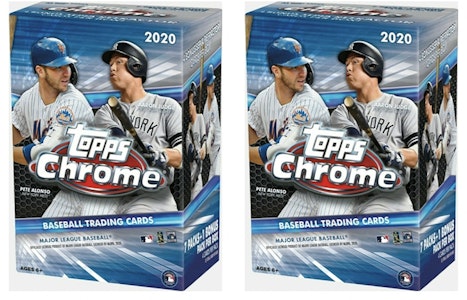 Kotak Blaster Baseball Topps Chrome 2020 2x Lot Buy Kotak Blaster Baseball Topps Chrome 2020 2x Lot