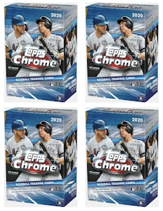 2020 Topps Chrome Baseball Blaster Box 4x Paket Buy 2020 Topps Chrome Baseball Blaster Box 4x Paket