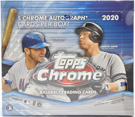 2020 Topps Chrome Baseball Jumbo Box Buy 2020 Topps Chrome Baseball Jumbo Box